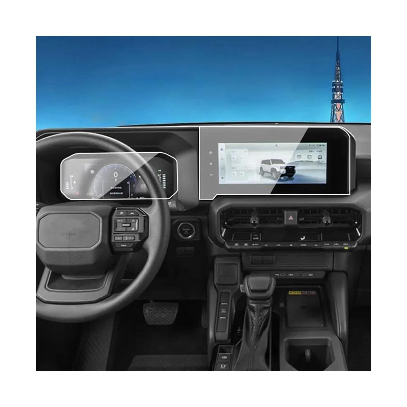 Per Land Cruiser Per Prado 2024 2025 2026 Proteggi Schermo GPS