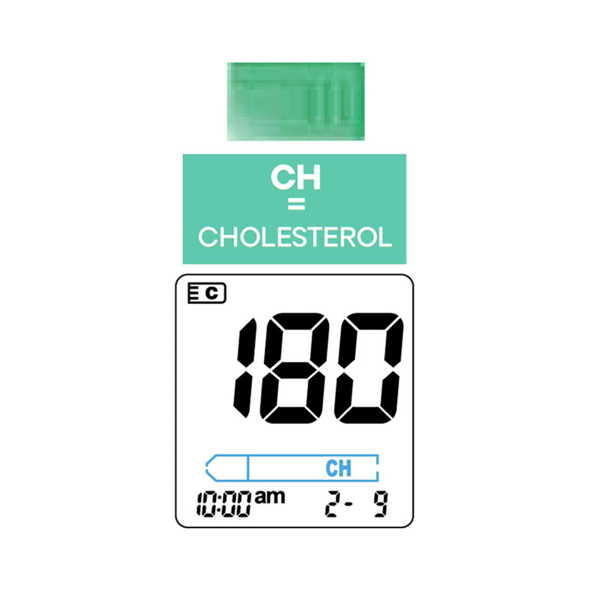 MultiCare In 24159 Strisce Colesterolo, Test Colesterolemia, per Lettore Multicare In, Biosensore con 1 Chip, 25 Strisce in Barattolo e Astuccio