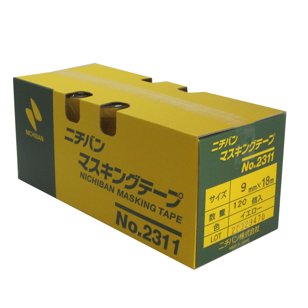 Amazon.co.jp: ニチバン 車輌用マスキングテープ No.2311 9mm×18m 120