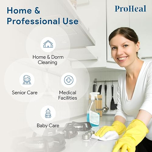 Miniatura 6 de ProHeal - Toallitas secas desechables Paños de limpieza ultrasuaves y no humedecidos para adultos, incontinencia, cuidado del bebé, eliminación de