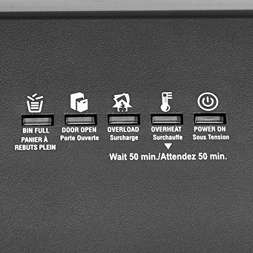 Amazon Basics 24-Sheet Cross-Cut Paper, CD and Credit Card Home Office Shredder with Pullout Basket image 8