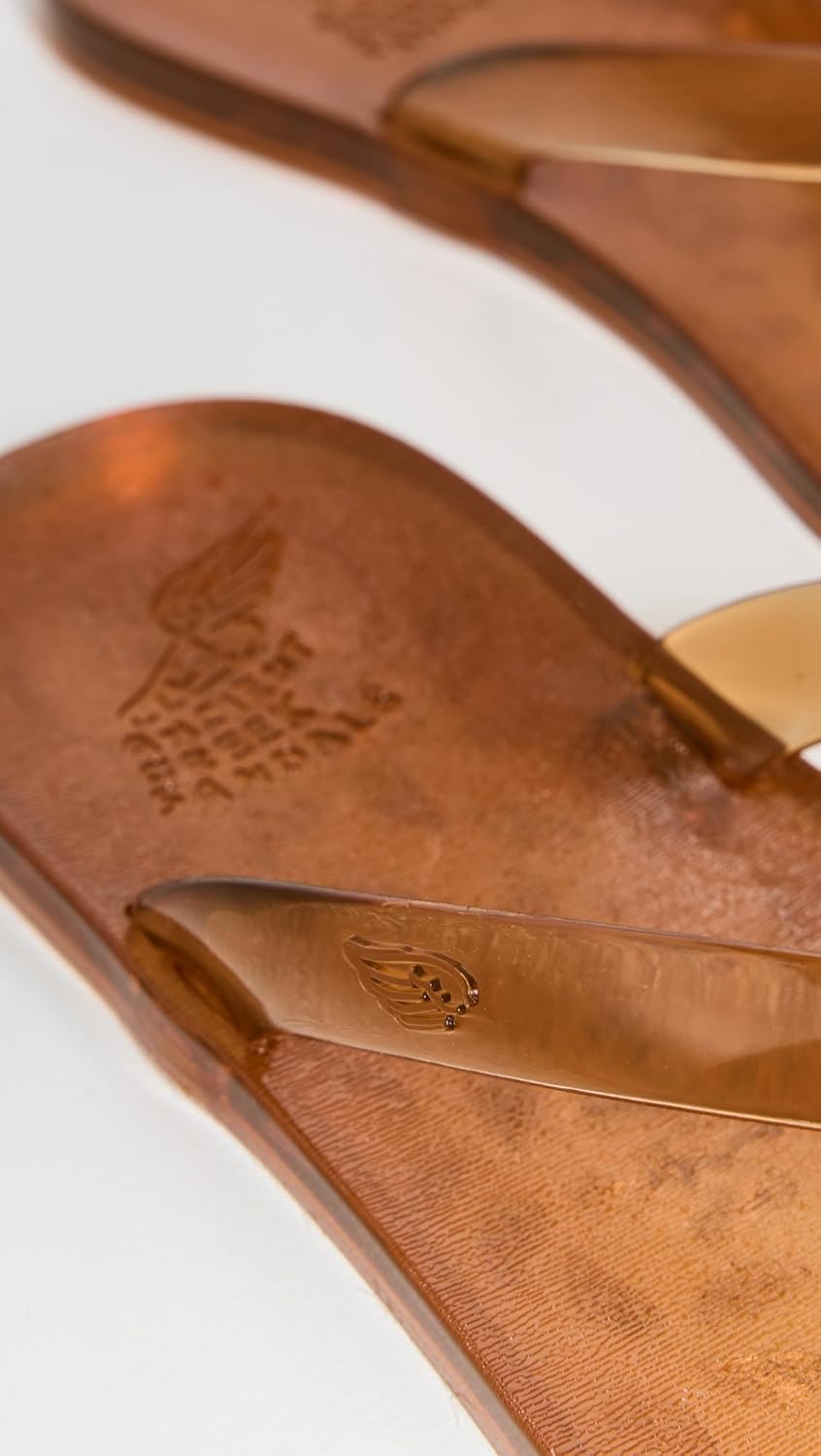 Ancient Greek Sandals Women's Jelly Flip Flops - Image 4