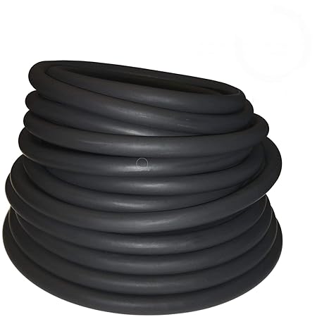 Spearit 30 Ft: 5/16In Od 3/16In Id Black Latex Rubber Tubing One Continuous Piece (Select Length) (#604)
