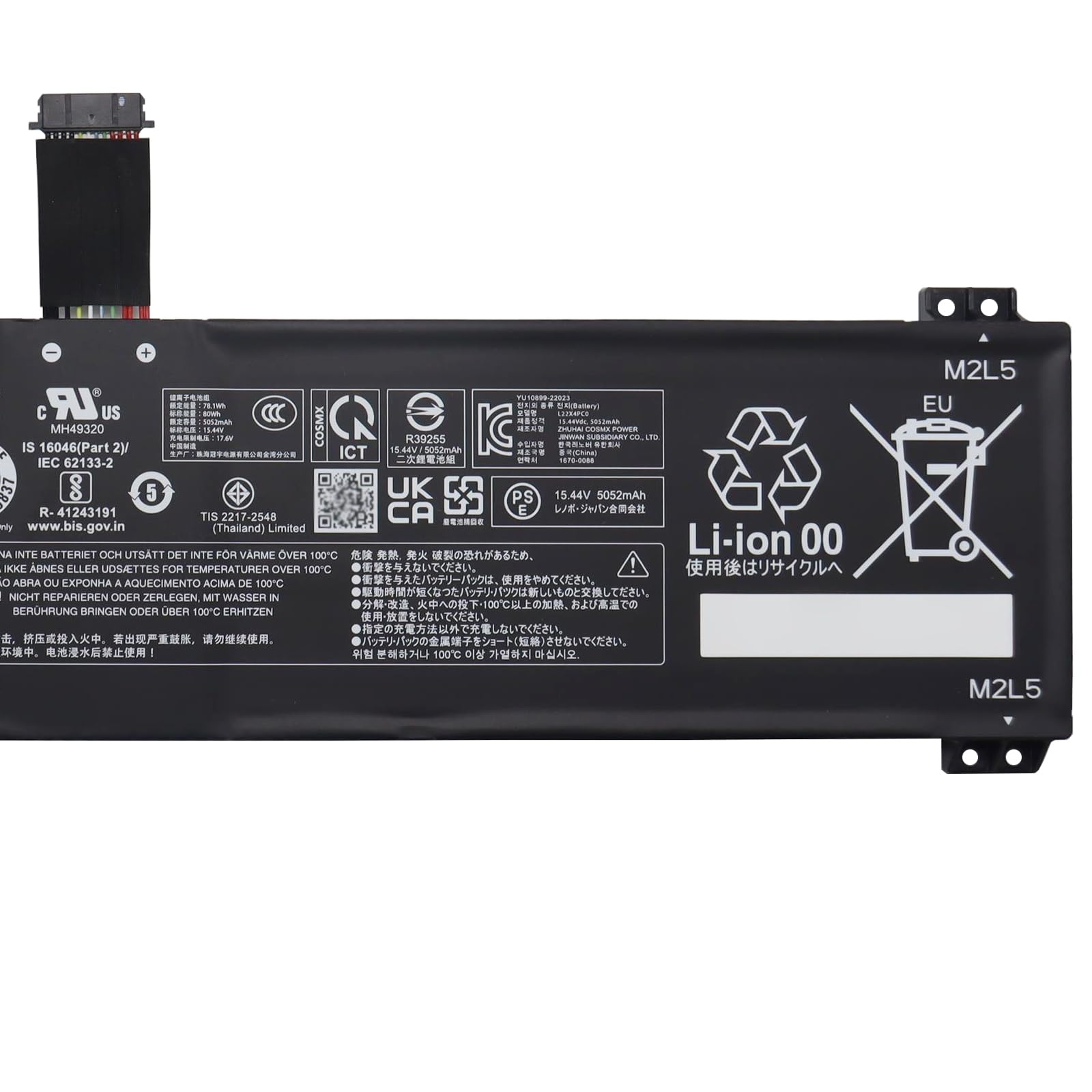 Amazon.com: EPYOBW L22X4PC0 Laptop Battery 80Wh Compatible with