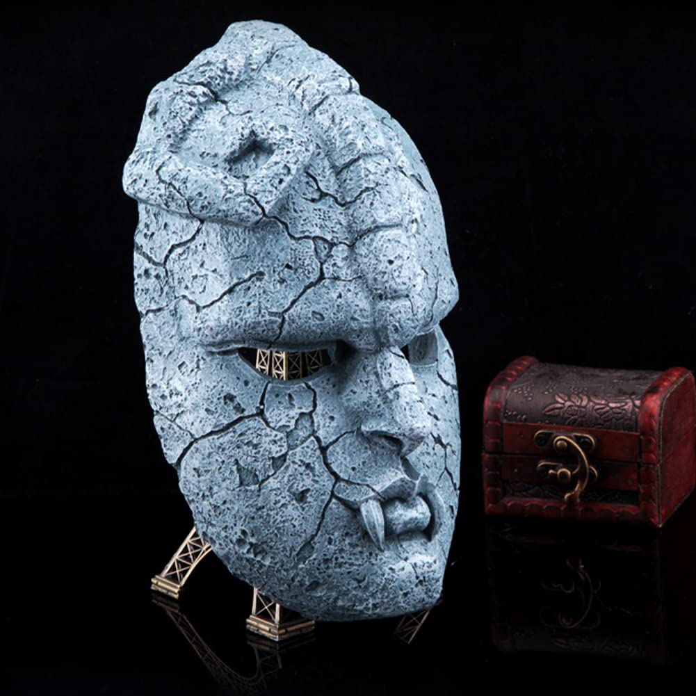 Halloween Cosplay Maske - Japanische Anime Figur Dio Brando/Jonathan Joestar Harz Stein Geist Maske Handwerk Dekorationen