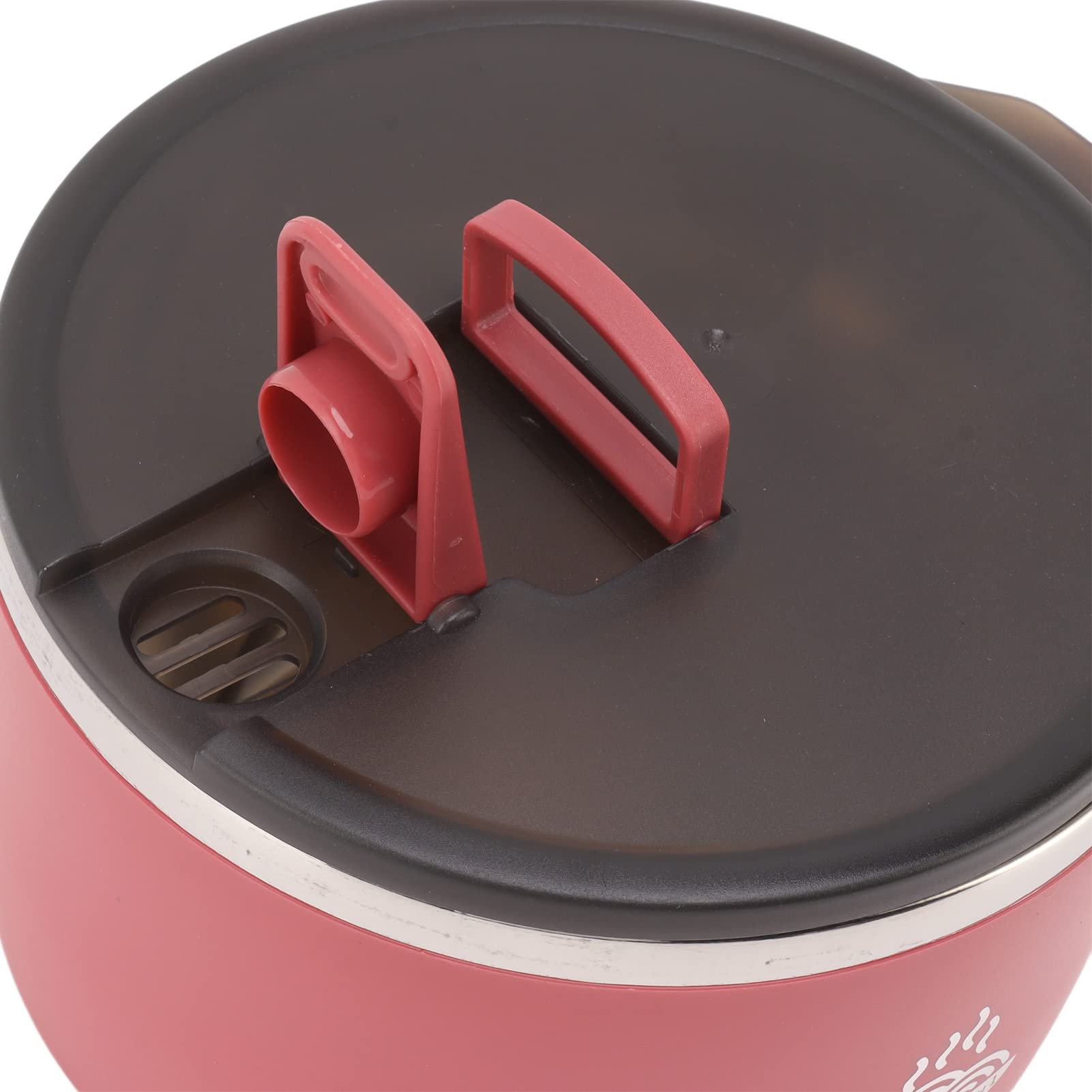 Ciotola Per Noodle In Acciaio Inox 304 A Doppia Parete Con Coperchio E Manico, Termica Per Zuppa, Ramen, Cereali, Insalata, 1100ml