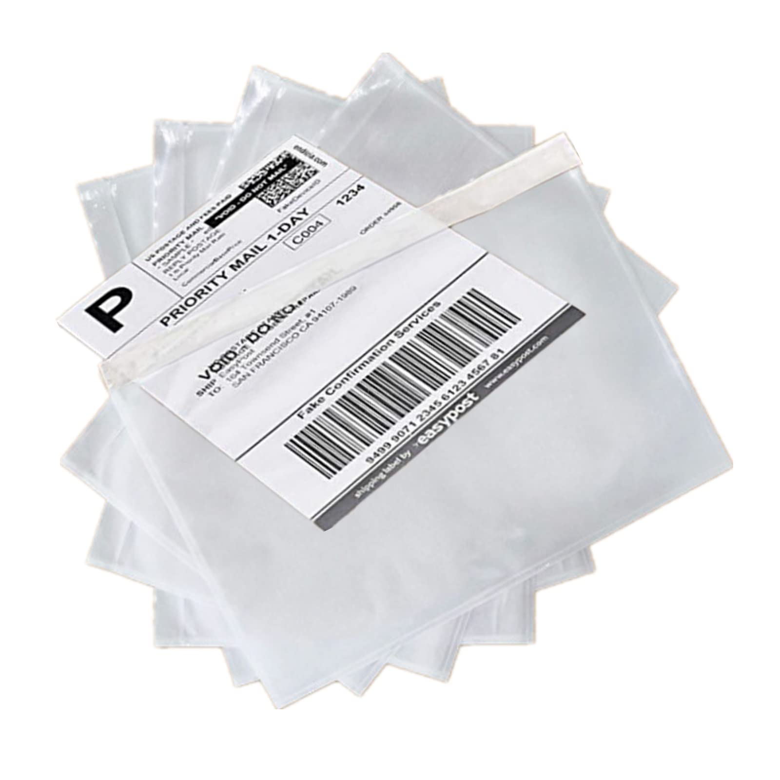 Buy Shipping Labels Sleeves, Packing Slip Envelope Pouches 7.5" x 5.5