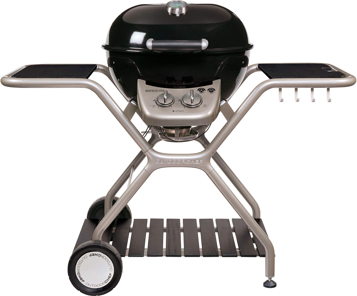 Outdoorchef Montreux 570 g BBQ Gas 9700 W Black and Metallic Garden