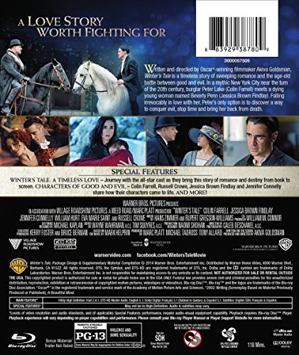 Winter's Tale (2013) (Blu-ray+DVD) image 4