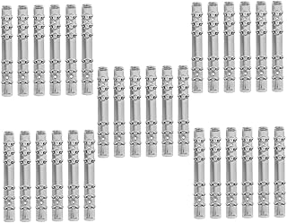 NUOBESTY 30 Peças Fichário A4 Espiral Caderno A6 Fichário A6 Caderno Fichário Fichário Folhas Soltas Fichário Anéis Livro Fichário Anéis Fornecimento De Livro Fichário Segmentado Clipes De