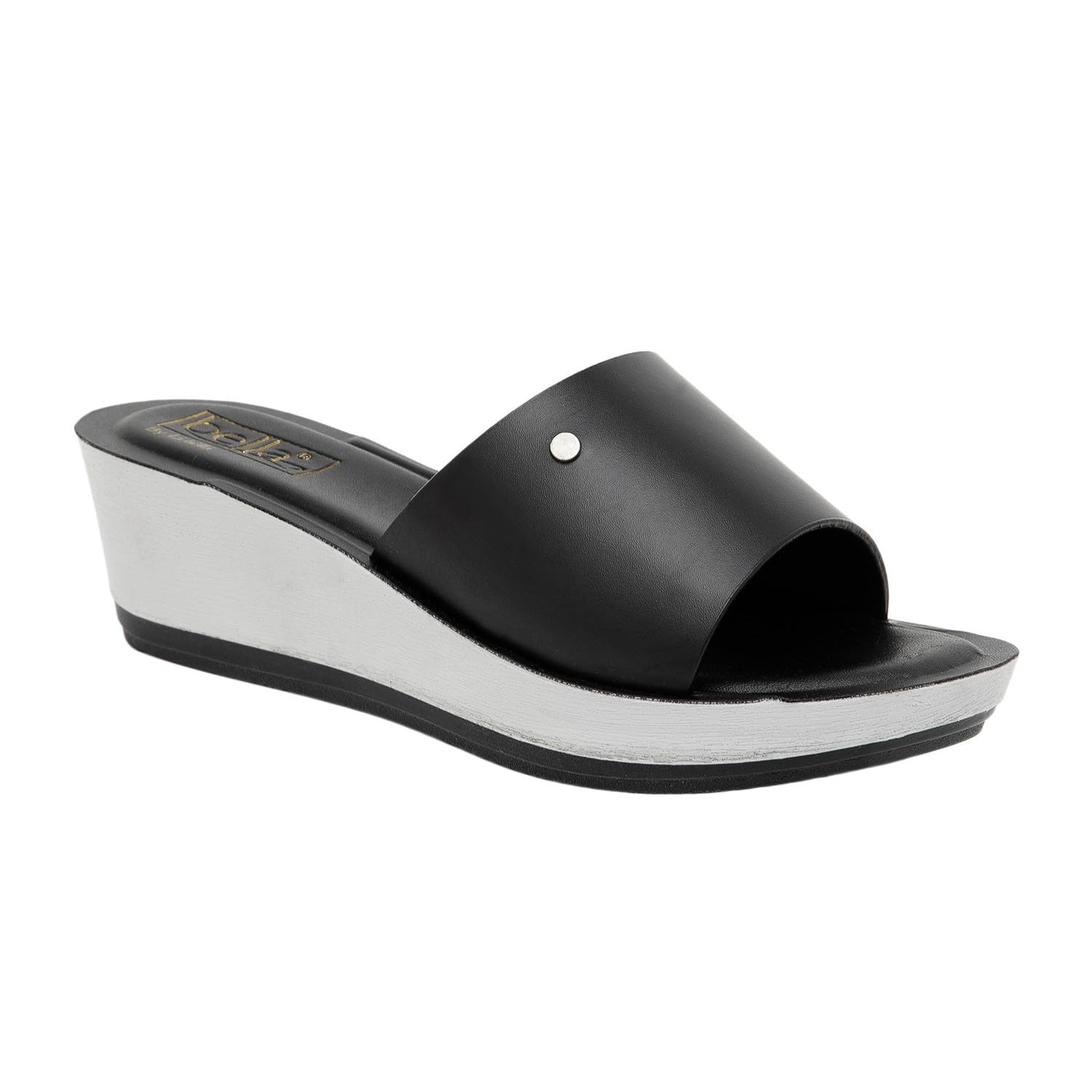 BELLA by Labella Womens Fashion Platform Slip-On Sandal – Comfortable, Lightweight, Slip-Resistant, Breathable – Ideal for Casual and Office Wear KW-HS-24000073Black3 (B0D1KGTZW2) Amazon Price History, Amazon Price Tracker