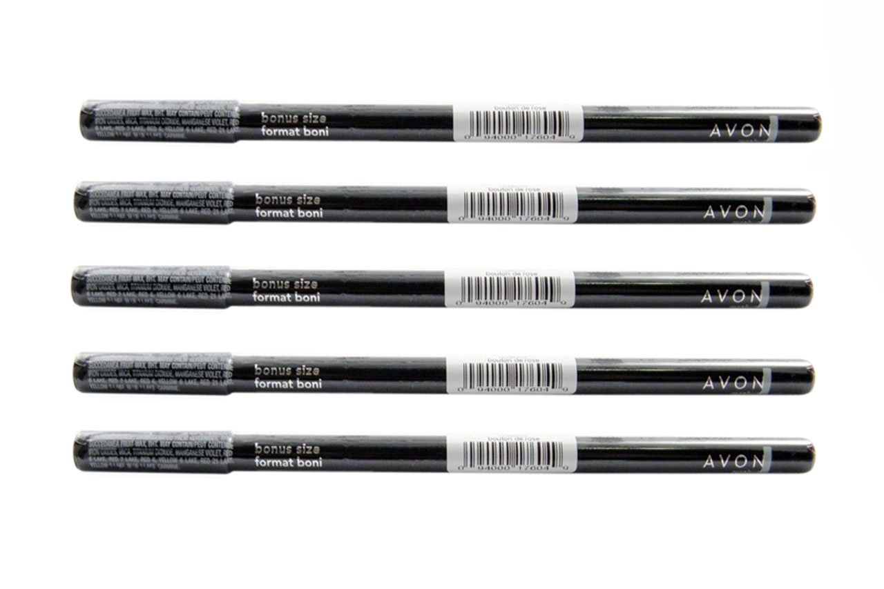 Amazon.com : Lot of 5 AVON Bonus Size Rosebud Lip Liner/contour  094000176049 : Beauty & Personal Care