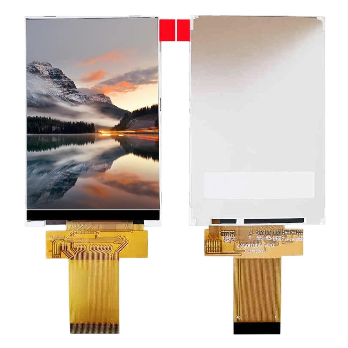 NEISEMOVI 3.5 Inch LCD Display Module St7796U Ili9488 SPI Interface Gt911 with Resistive 8Pin Capacitive Touch Screen 320 * 480 40Pin New 2025 High for Reliable Electronic Component