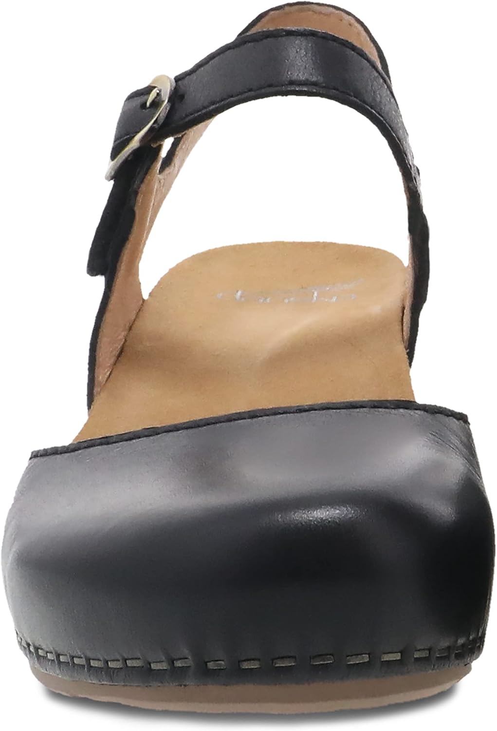 Dansko Tiffani Wedge Sandal for Women – Cushioned, Contoured Footbed for All-Day Comfort and Support – Hook & Loop Strap with Buckle Detail – Lightweight Rubber Outsole - Image 5