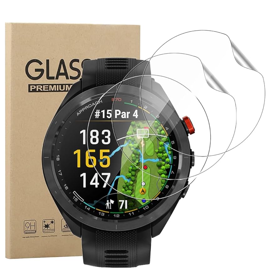 GARMIN Approach S70 47mm BLACK +ベルト+フィルム Amazon.co.jp: For GARMIN Approach S70 47mm用 フィルム 【3枚