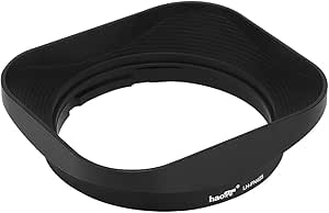 Haoge LH-PN425 Bayonet Square Metal Lens Hood for Sigma 45mm F2.8 DG DN 24mm F3.5 90mm F2.8 DG DN Lens