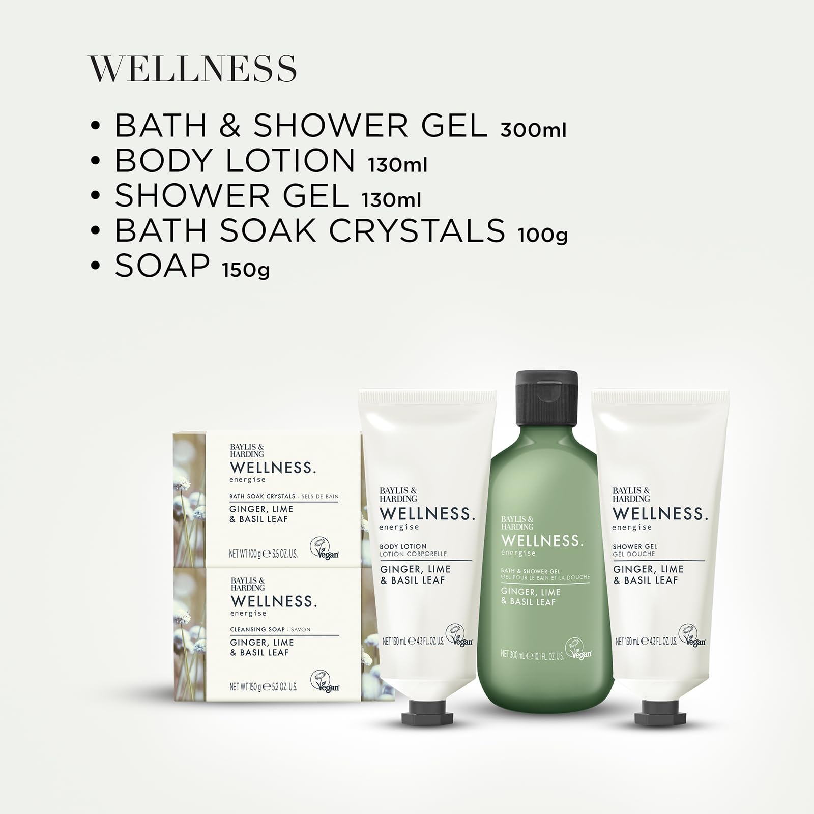Baylis & Harding Wellness Self-Care Kit Gift Set (Pack of 1) - Vegan Friendly - Image 3