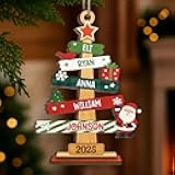 Pawfect House Custom Wood Ornament, Personalized Christmas Birthday Gifts for Mom, Dad, Kids, Our Family Christmas Tree Decorations, Personalized Christmas Ornaments, Family Christmas Ornaments 2025