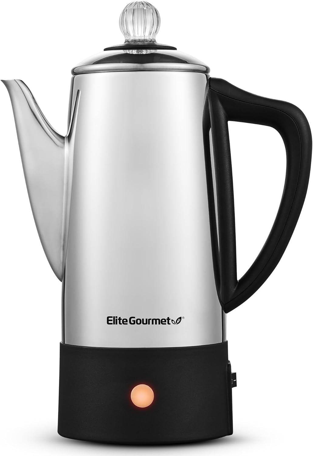 Elite Gourmet EC140 Electric 6-Cup Coffee Percolator with Keep Warm
