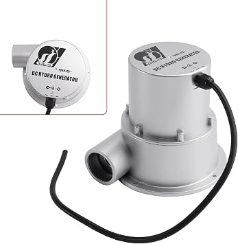 100W 12V Portable Micro Hydro Generator - For Home/Camping/Off-Grid Power
