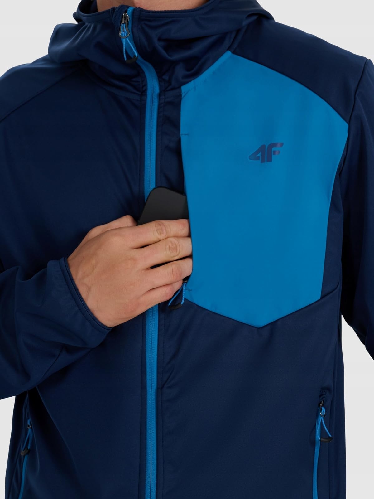 4F Kurtka softshell wiatroodporna membrana 8000 męska