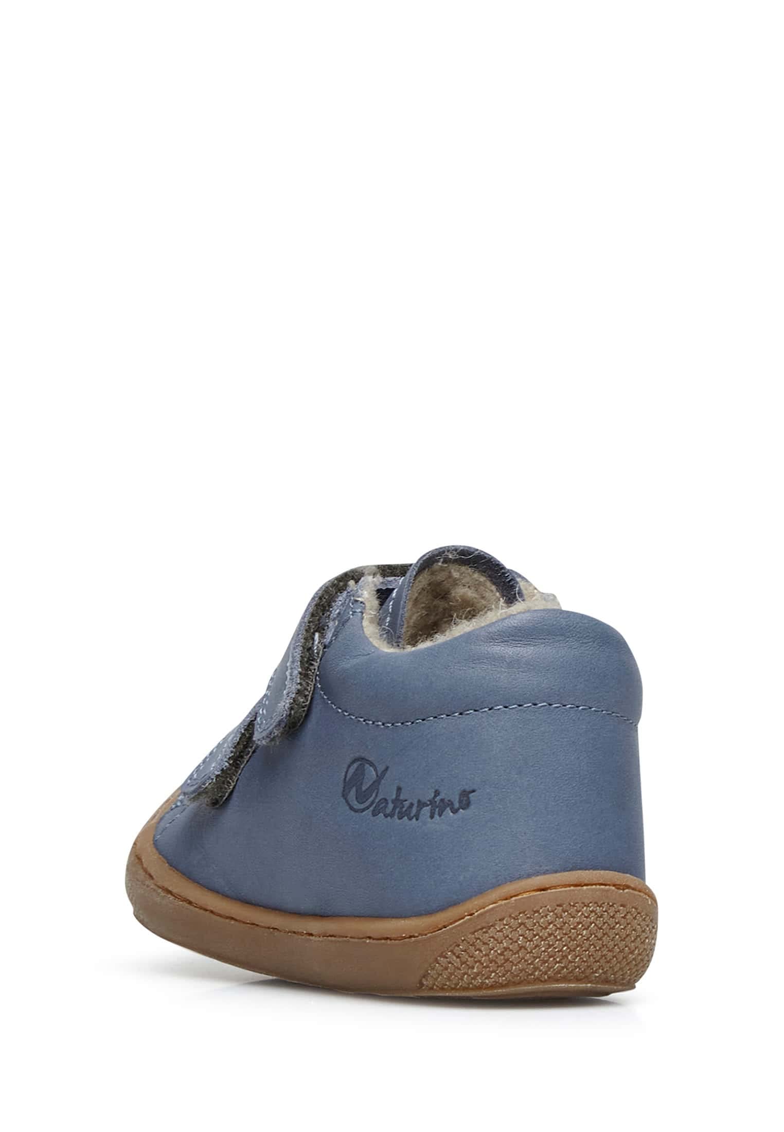 Naturino Cocoon VL-Lauflernschuhe aus Nappaleder mit Wollfutter Himmlisch 20