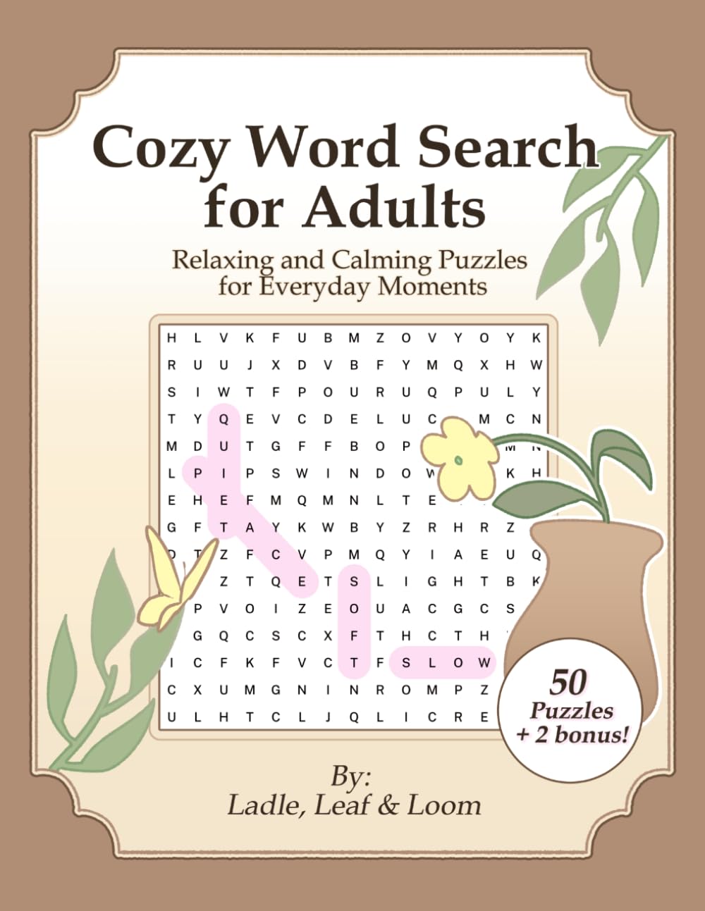 Cozy Word Search for Adults: Relaxing and Calming Puzzles for Everyday Moments