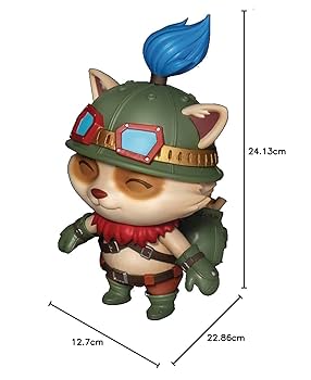 LOL リーグオブレジェンド　ティーモ　フィギュア Amazon.co.jp: Legends Game Figureのリーグ、LOLシリーズ