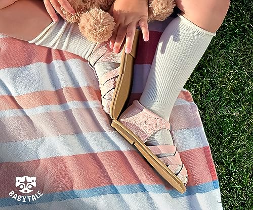 Genuine leather Closed Toe Girls' sandals for toddler/small kids4