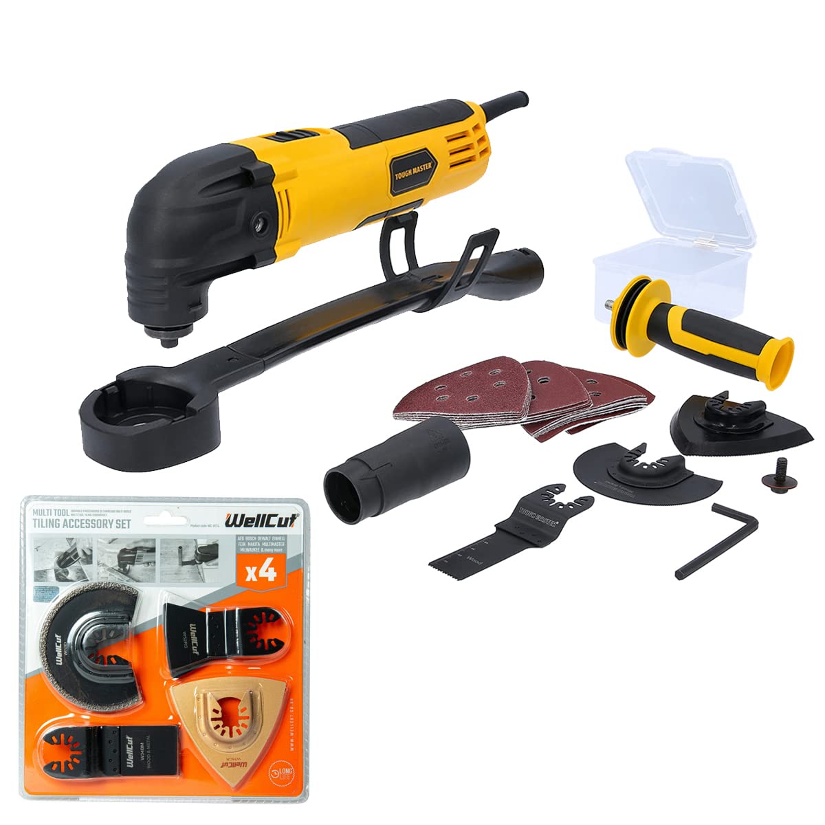 Buy Oscillating Multi Tool, 240V Electric Power Corded with 3m Cable, 6