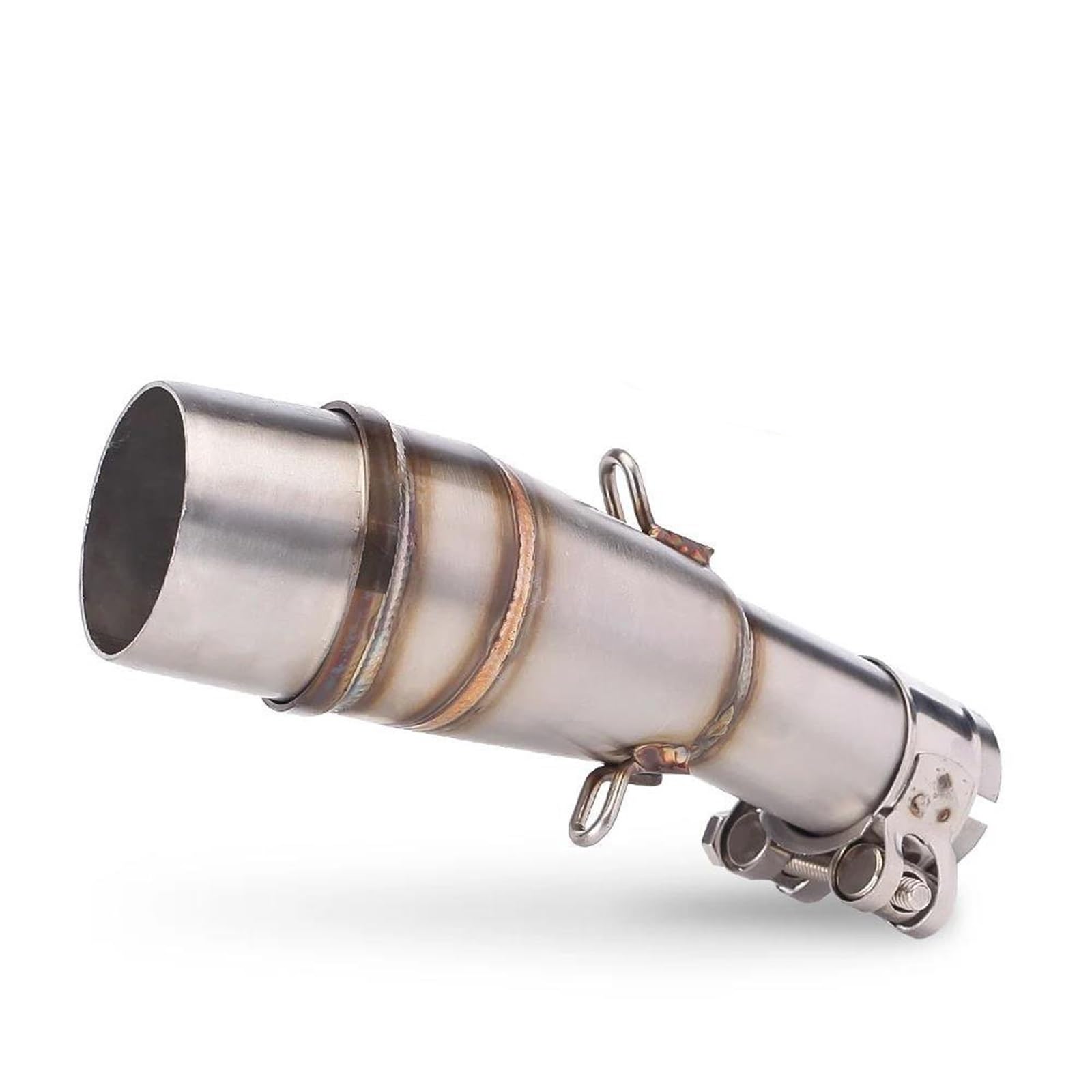 SYLTER Tubo Centrale Moto per Forza 300 350 Tubo di Scarico Tubo Centrale Tubo di Scarico Connettore Silenziatore di Scarico per Moto Tubo Centrale Scarico Moto