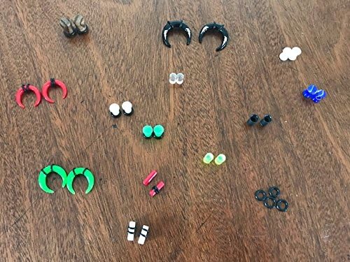Gauges (Assorted Collection from sizes 12-2) 14 Pairs in total