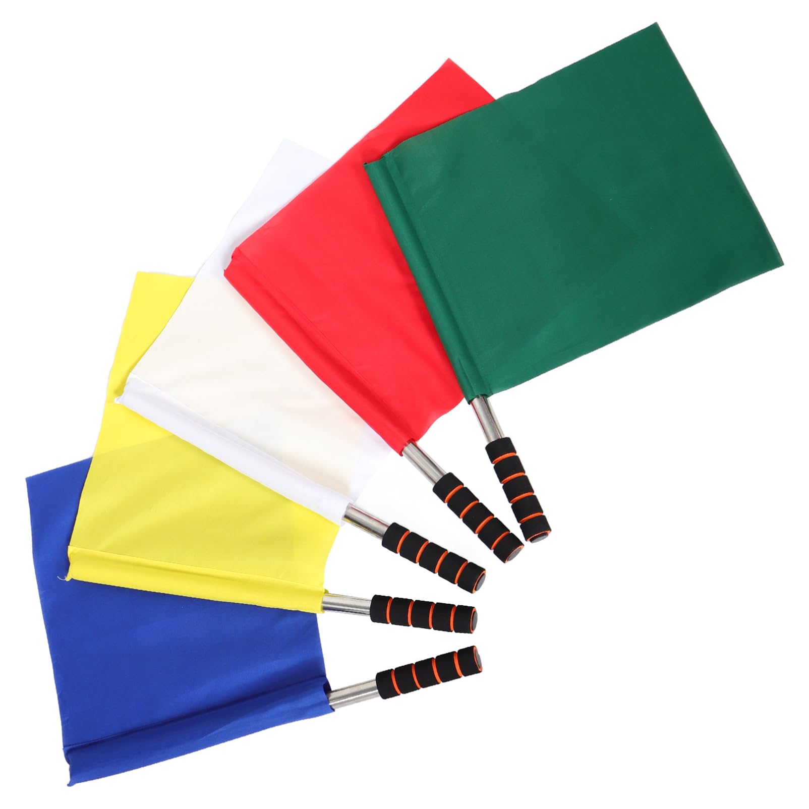 Drapeaux darbitre portatifs en acier inoxydable pour evenement de qualite