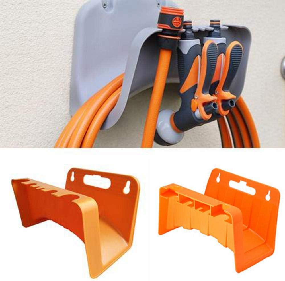 Garden Hose Reel, WallMounted Hose Hanger Holder, Durable Garden Hose