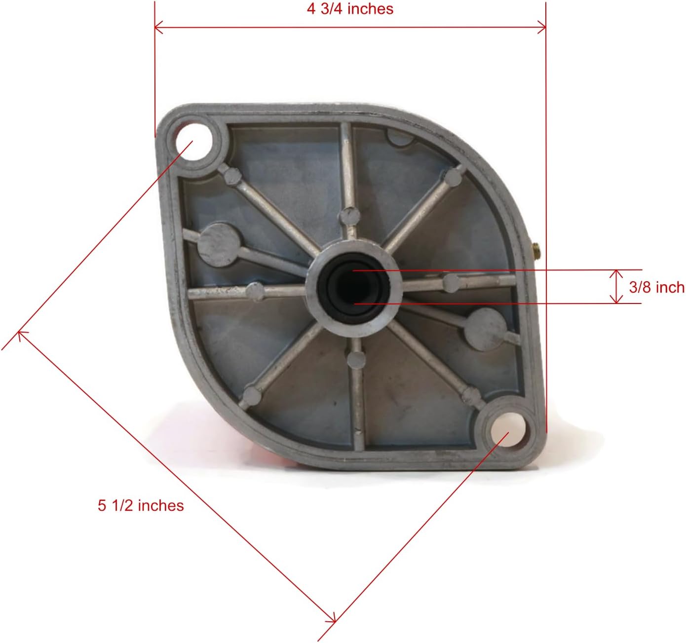 The ROP Shop 4 1/2" Snowplow Motor Clockwise for Western UniMount Snow Plow