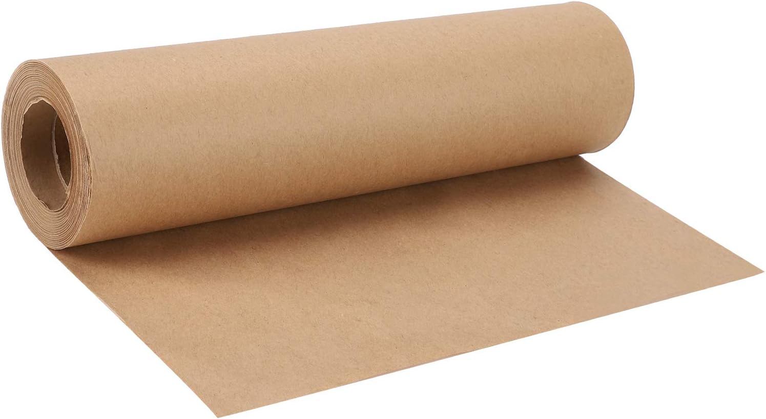 Bransio Brown Kraft Paper Roll - 30cm x 100 Feet (30M)- Natural Recycled Paper Perfect for Crafts, Art, Small Gift Wrapping,Parcel Shipping ect, 100% Recycled Material