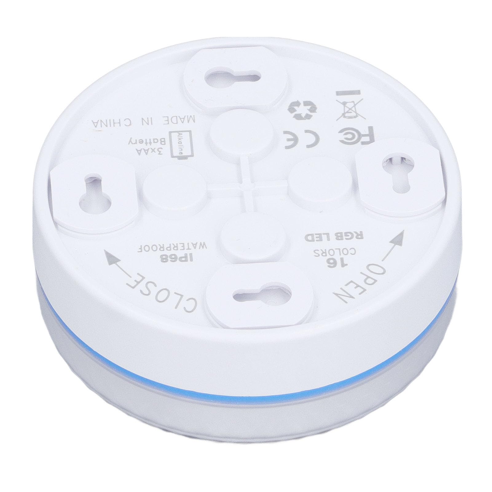 Tauchbare LED-Leuchten, Ultrahelle, Ferngesteuerte, Wasserfeste Poolleuchten mit Magnetischen Saugnäpfen, IP68 Wasserdicht, 16 Farben, für Schwimmbäder, Teiche, Gärten