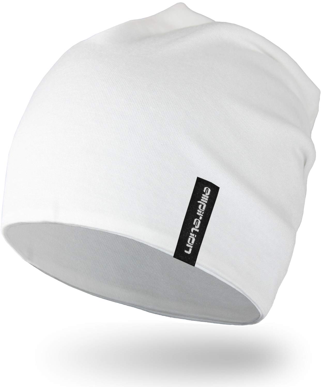 EMPIRELION 9" Multifunctional Lightweight Beanies Hats Snug Fitting, Running Skull Cap Helmet Liner Sleep Caps for Men Women Stone