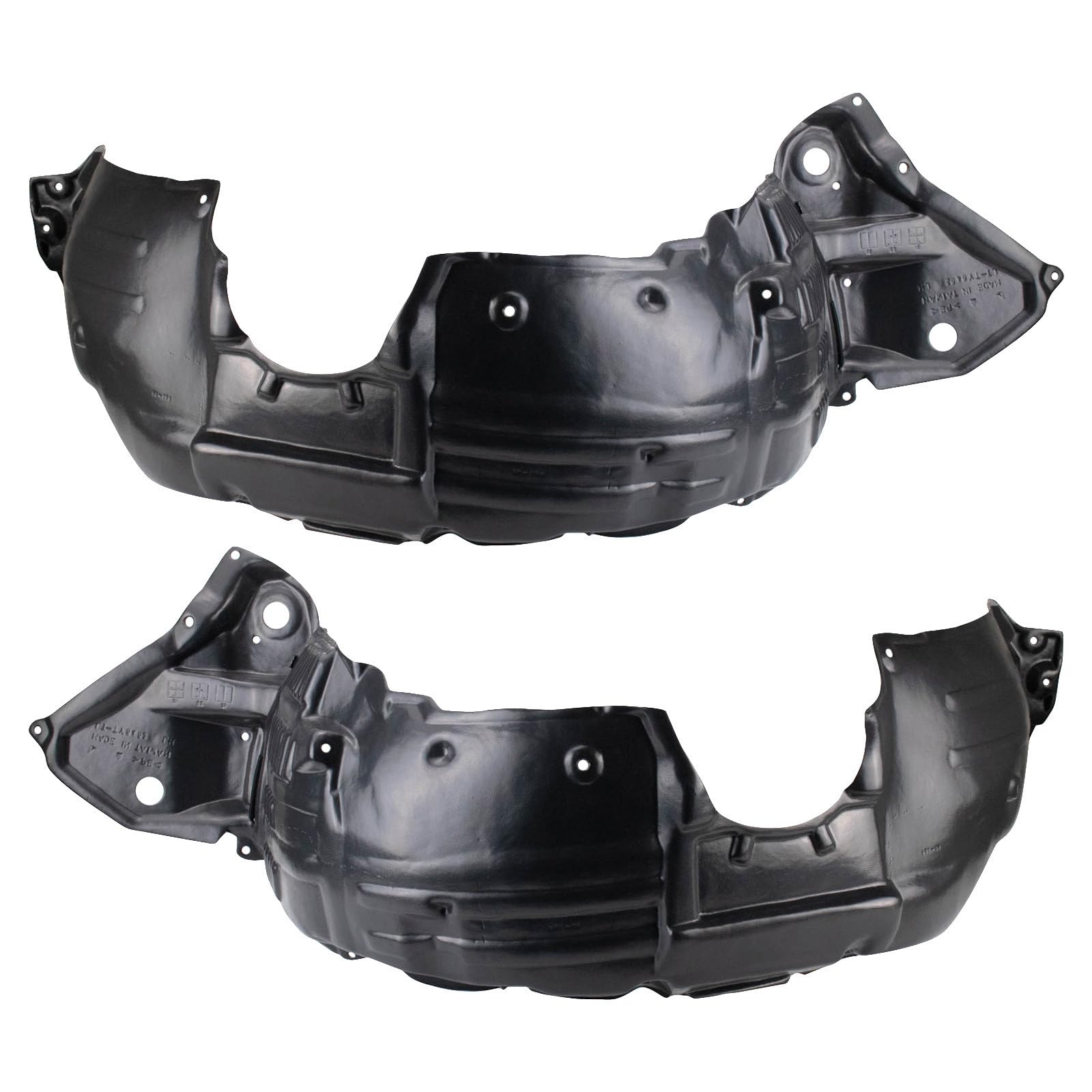 TRQ Inner Fender Liner Set | For 2014-2019 Toyota Highlander TO1248194 TO1249194