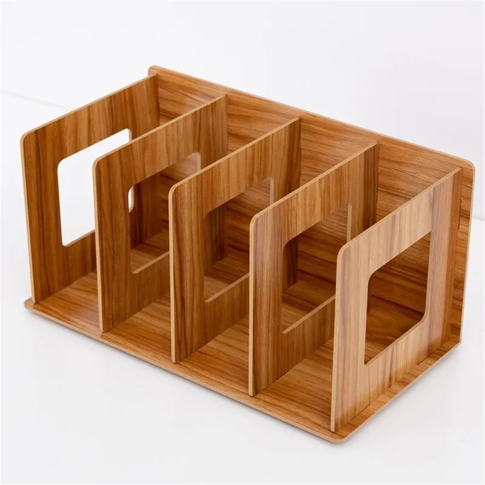 Ufficio Scaffale da scrivania, supporto for libri for studenti, scaffale, porta CD, DVD in legno, organizer for ufficio Organizzatore da scrivania
