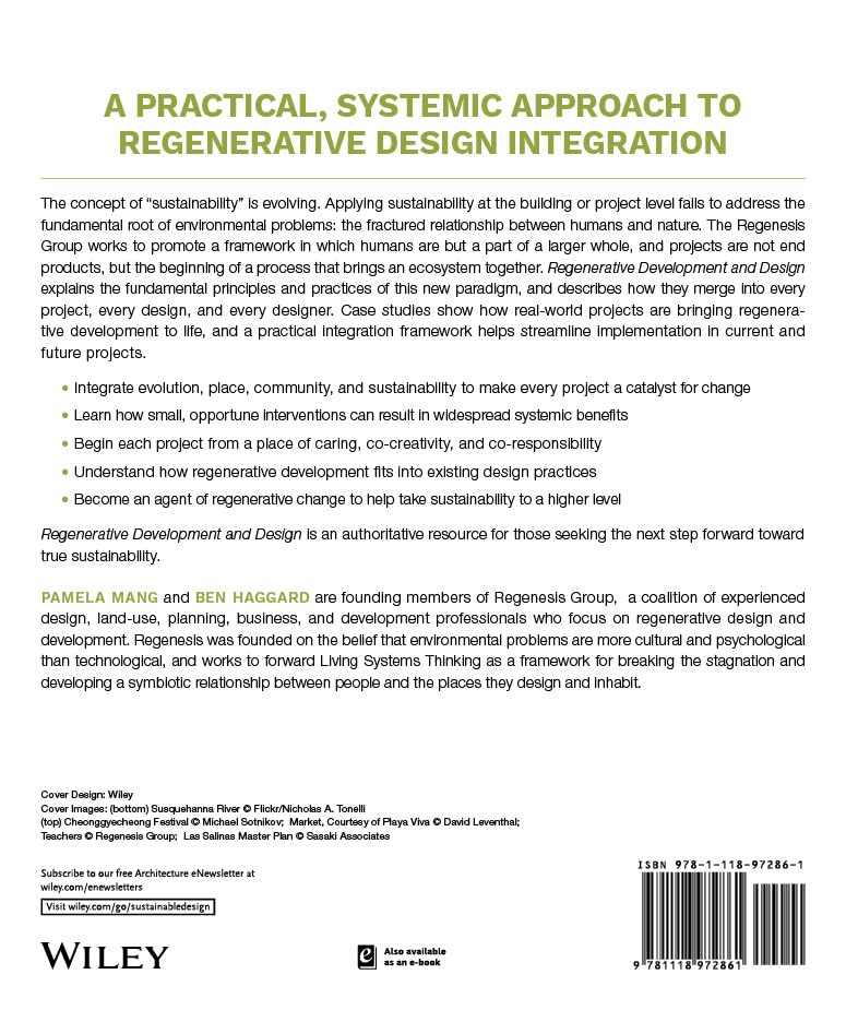 Regenerative Development and Design: A Framework for Evolving Sustainability - Image 2