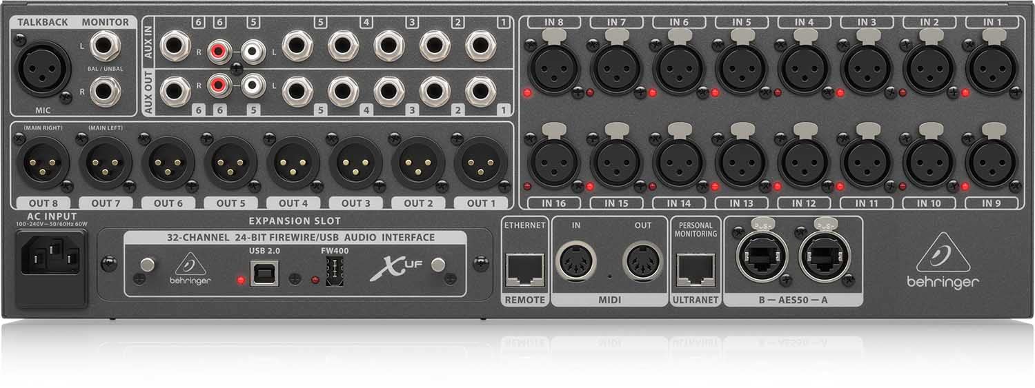 Amazon | Behringer X32 ラック 40入力、25バスデジタルラックミキサー