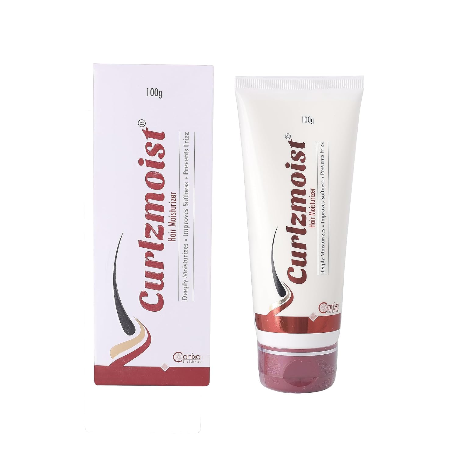 New Curlz moist Hair Moisturizer Cream 100Gm (All Types)-image-31