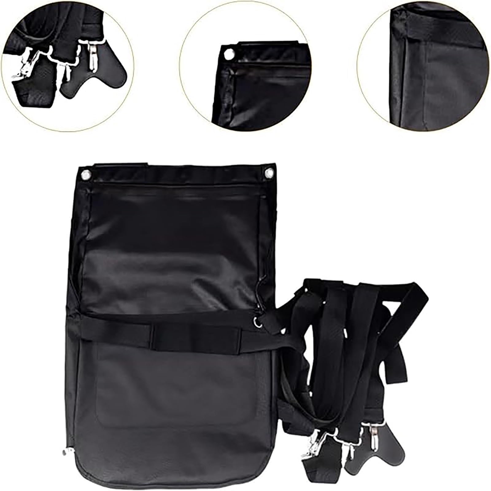 Bolsa recolectora de pañales for caballos y excrementos de caballo for carruajes de calle, bolsas for estiércol de caballo for áreas escénicas de equitación, bolsa recolectora ajustable for almacenami