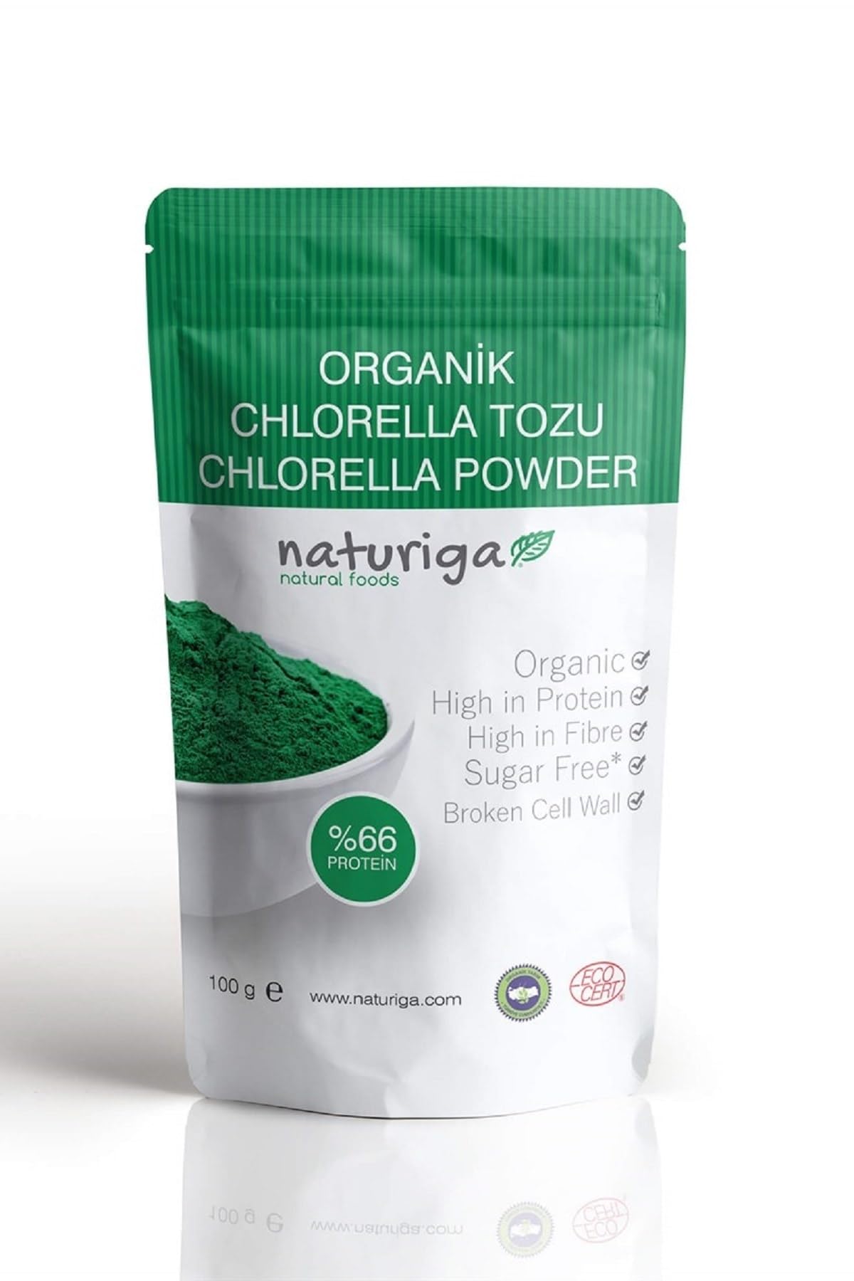 Naturiga Organik Klorella Tozu 100 gr