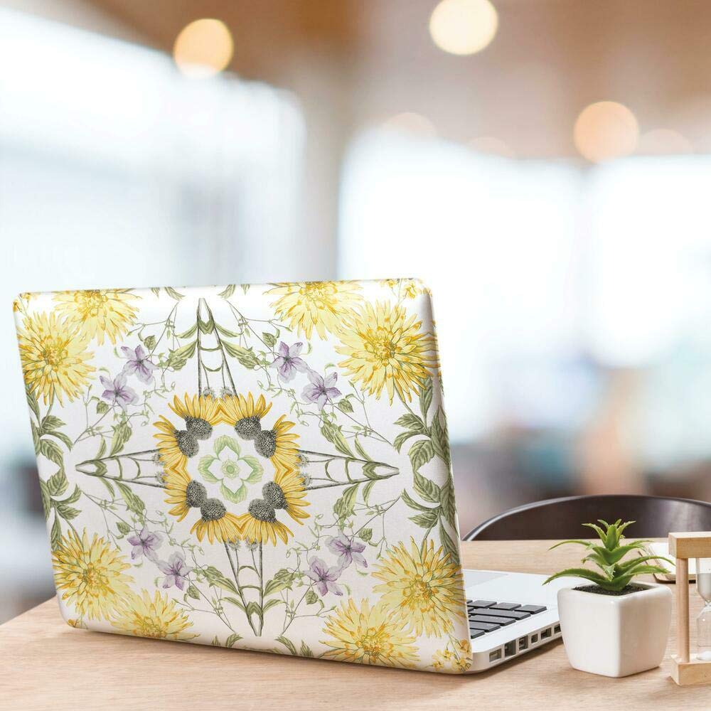 RoomMates RMK11459RL Cottage Garden Kaleidoscope Yellow, Green and White Peel and Stick Wallpaper, Yellow/Green, 45.7 x 47.9 cm - Image 3