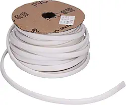 Tubo marcador de fio de PVC, impressão de tubo de PVC flexível e fio rígido universal branco para impressora de tubo