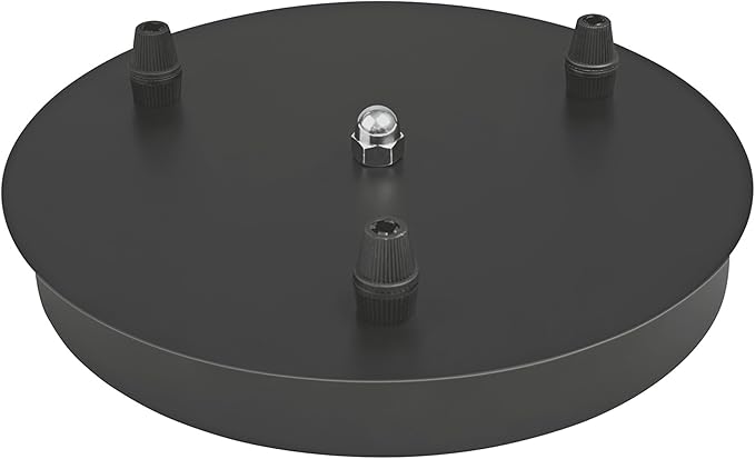 OSRAM Osram Vintage Edition 1906 Canopy, black, holder for Osram Vintage 1906 Pendulum lamps, aluminum housing