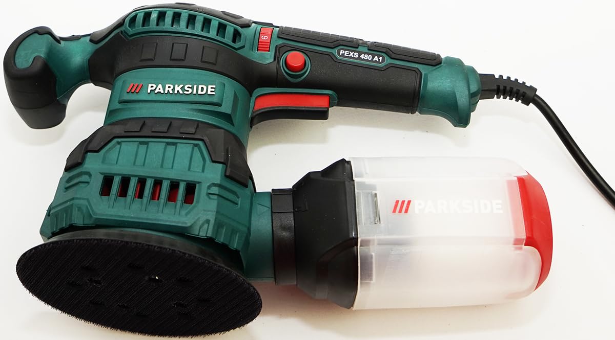 Parkside® Levigatrice Orbitale PEXS 480 A1, 480 W, Smerigliatrice