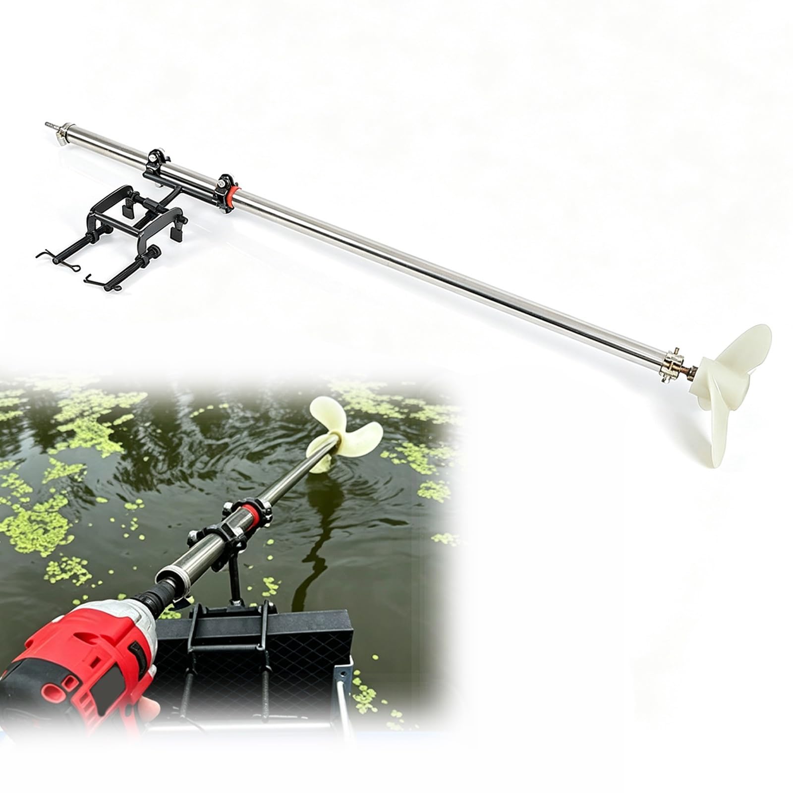 Bohrmaschine Propeller Tragbarer, Leichter Bootspaddelaufsatz